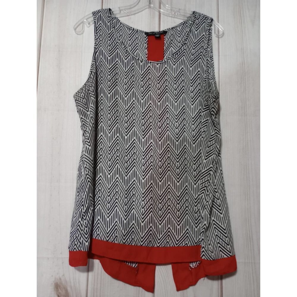 Zac & Rachel Women Tops Extra Large Sleeveless